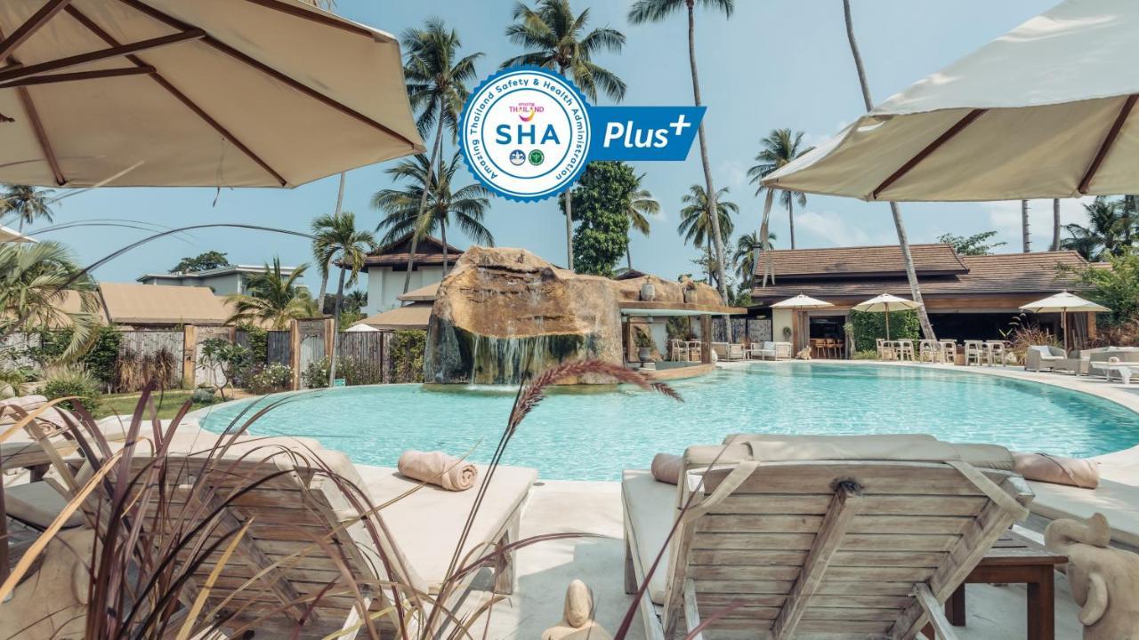 מאה נאם ביץ' Khwan Beach Resort - Luxury Glamping And Pool Villas Samui - Adults Only - Sha Extra Plus מראה חיצוני תמונה